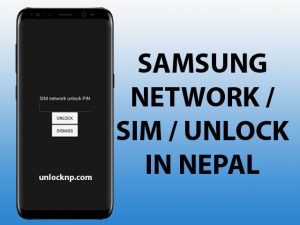 samsung unlock in Nepal